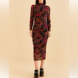 FARM Rio Horses Dress